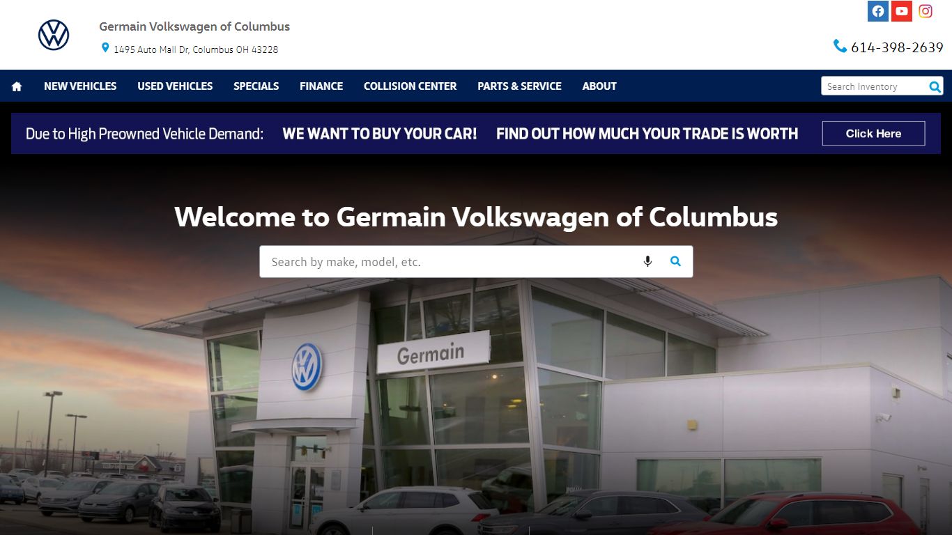 Germain Volkswagen of Columbus | VW Dealer in Columbus, OH