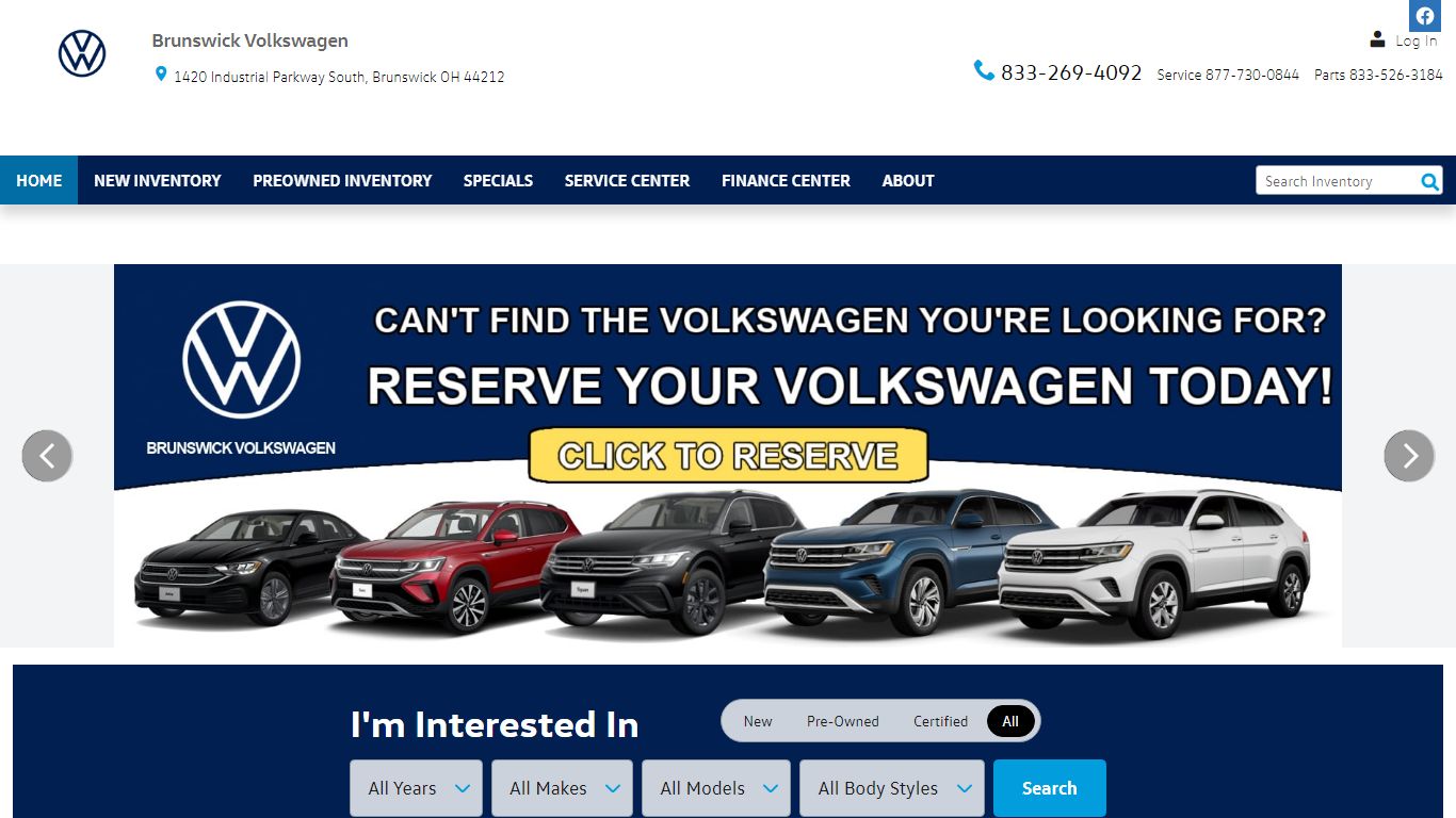 New and Used Volkswagen Dealership | Brunswick Volkswagen